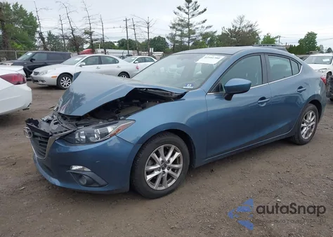 2015 Mazda Mazda3 I Touring из США, поврежденный, VIN 3MZBM1V76FM236681